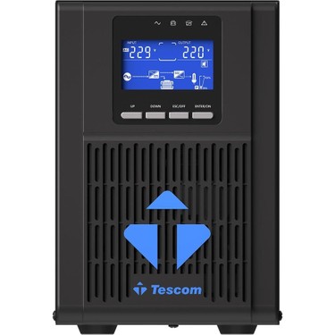 TESCOM 2KVA (4X 7AH) 1F/1F ON LINE 5/10DK 2KVA 900040314 